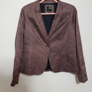 The Limted Patterned Blazer.